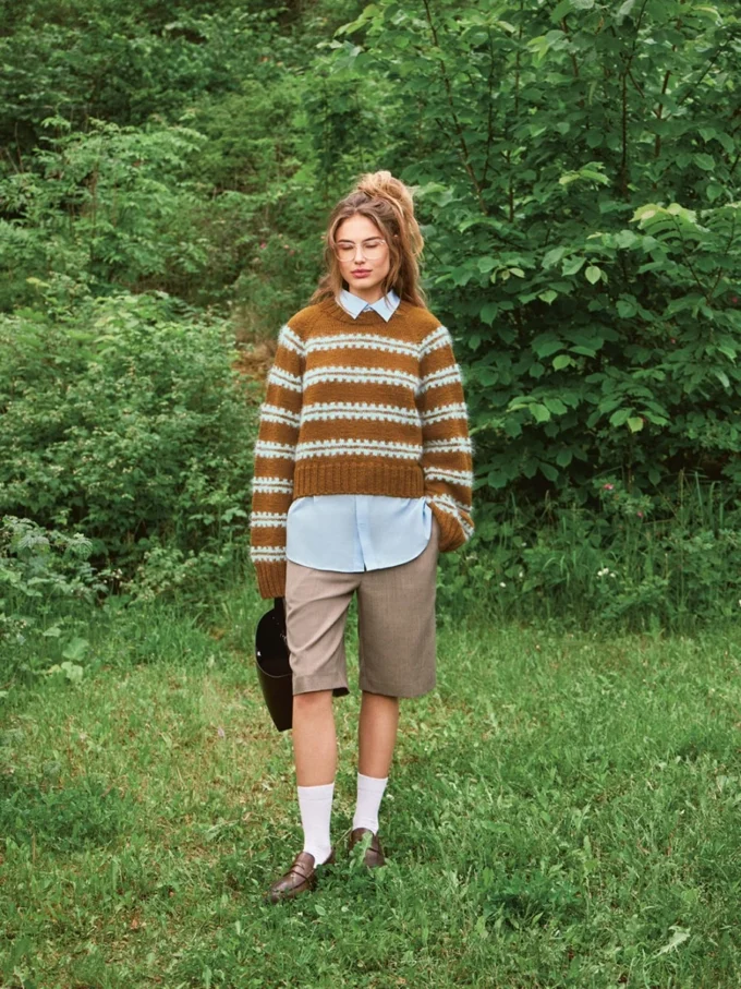 Sandnes Garn I Ridge Sweater 2507- 8