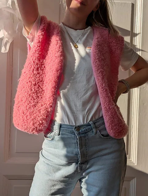 Johanna Reus I Fluffy Fleece Vest