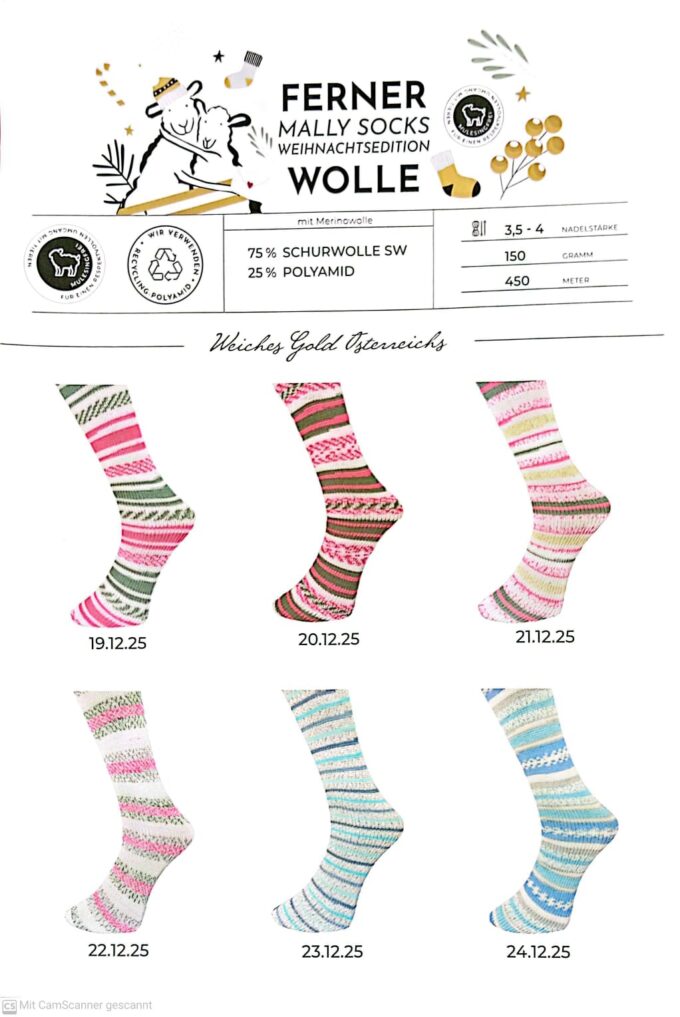 Ferner I Mally Socks X-Mas Edition 2025