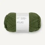 9072 Mørk grønn melert