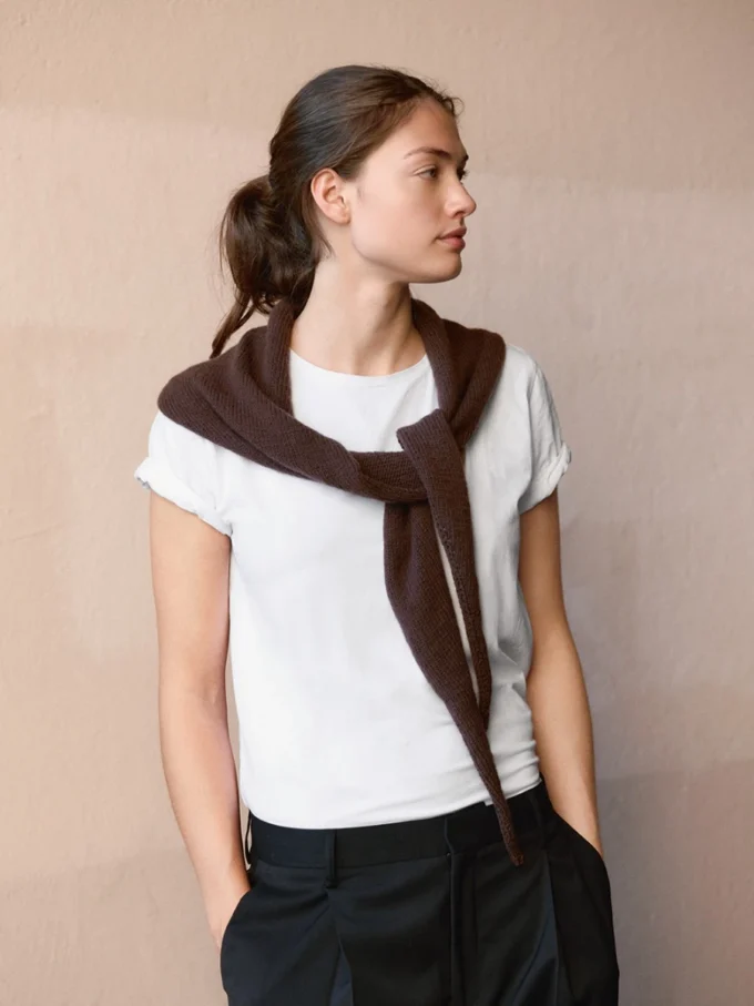 Sandes Garn I Triangle Shawl 2508-3