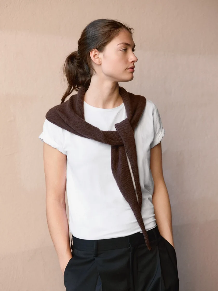 Sandes Garn I Triangle Shawl 2508-3