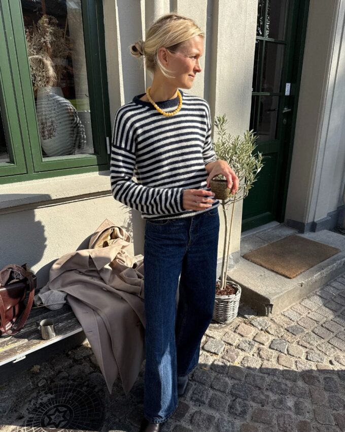 PetiteKnit I Olga Blouse Cashmere Sandnes