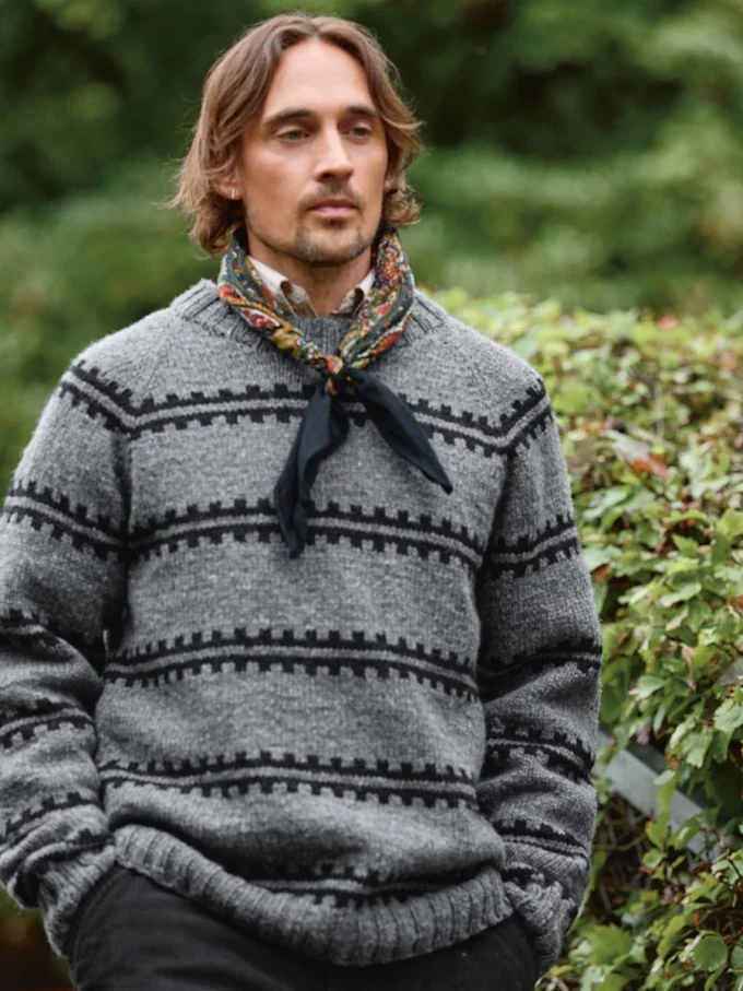 Sandnes Garn I Ridge Sweater Man 2513-02