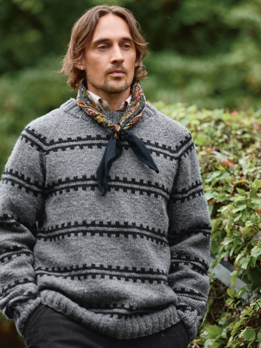 Sandnes Garn I Ridge Sweater Man 2513-02