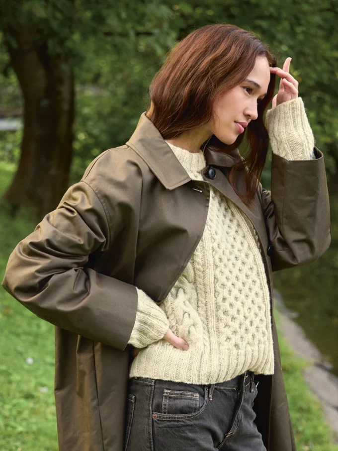 Sandnes Garn I Wilbur Cable Sweater 2513-04