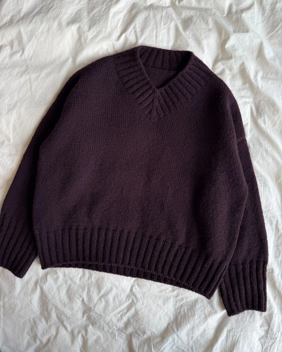 PetiteKnit I Hanna Sweater V-neck – Bild 6