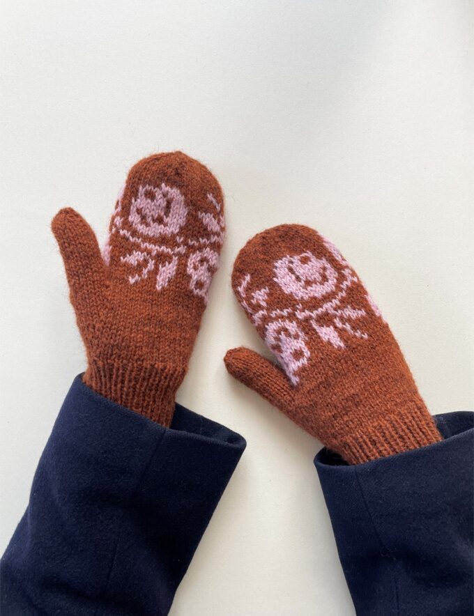 Le Knit I Rosie Mittens