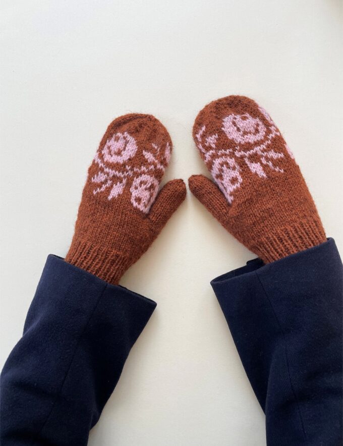 Le Knit I Rosie Mittens