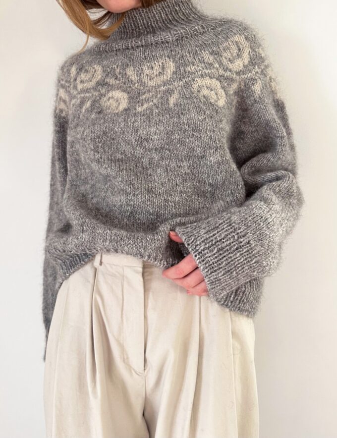 Le Knit I Rosie Yoke Sweater