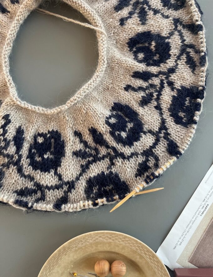 Le Knit I Rosie Yoke Sweater