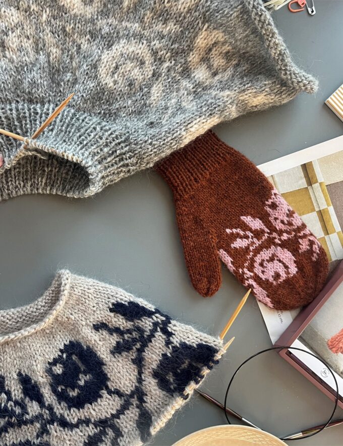 Le Knit I Rosie Yoke Sweater