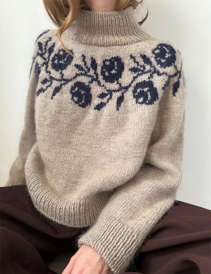 Le Knit I Rosie Yoke Sweater