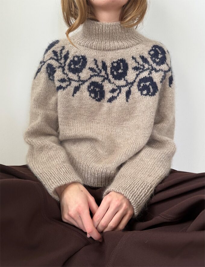 Le Knit I Rosie Yoke Sweater