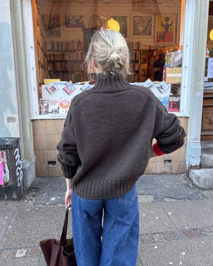 PetiteKnit I Hanna Sweater O-neck