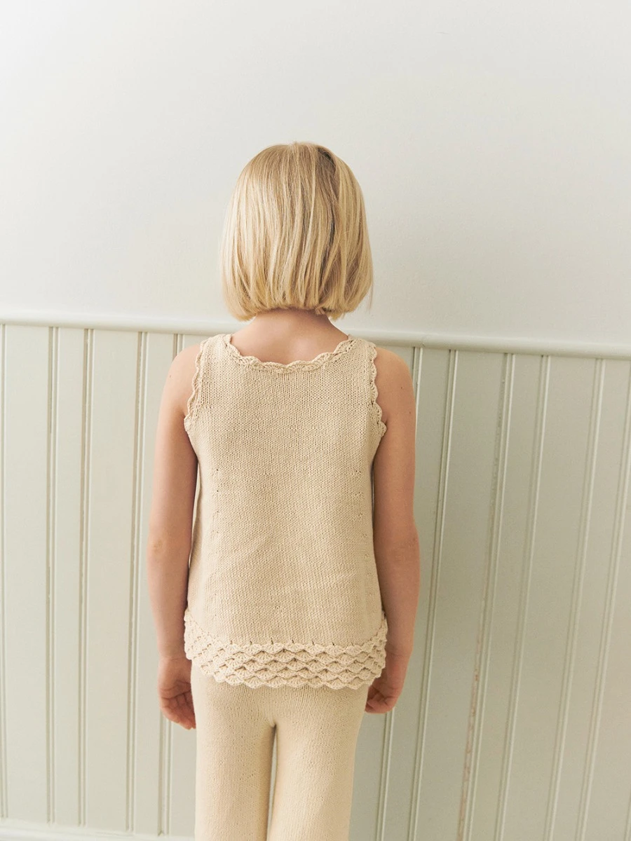 Sandnes Garn I Roselyn Singlet Junior (2603-4a) – Bild 5