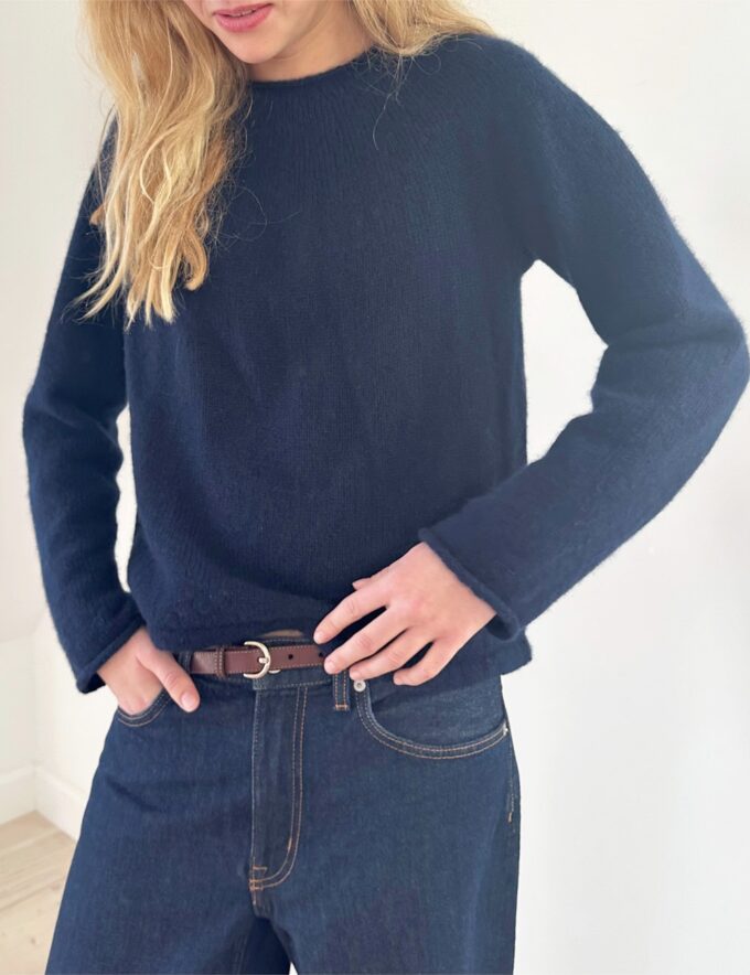 Le Knit I Plain Yoke Cashmere