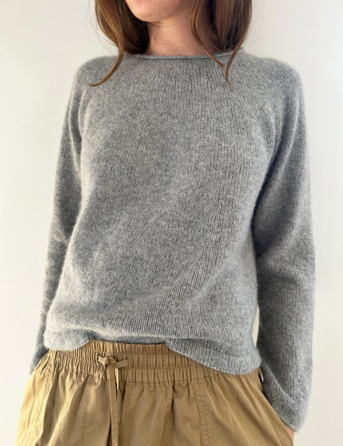 Le Knit I Plain Yoke Cashmere