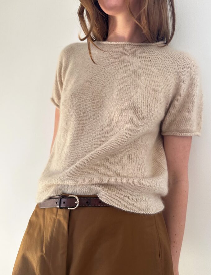 Le Knit I Plain Yoke Cashmere