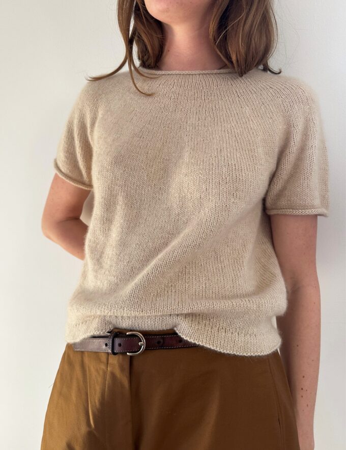 Le Knit I Plain Yoke Cashmere