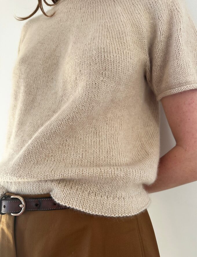 Le Knit I Plain Yoke Cashmere