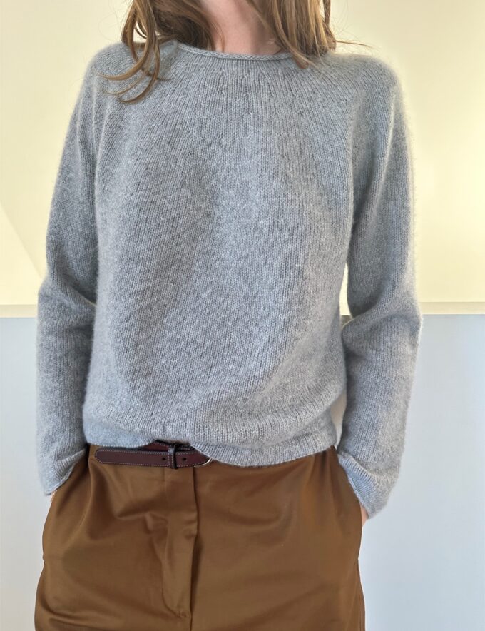 Le Knit I Plain Yoke Cashmere