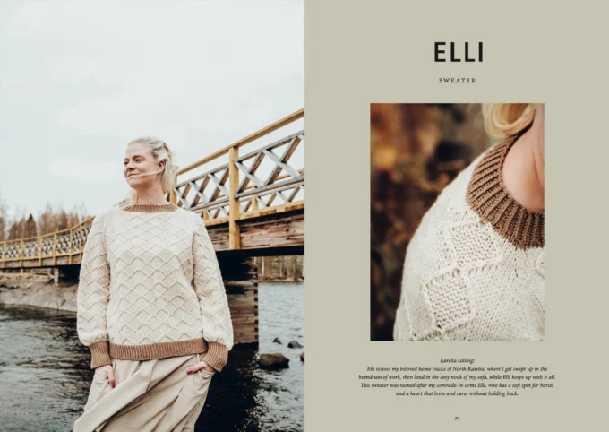 Hannemarie Lehtonnen I Lace and Cables, with Love