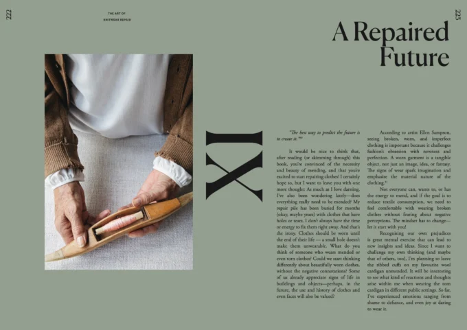 Minttu Wikberg I The Art Of Knitwear Repair