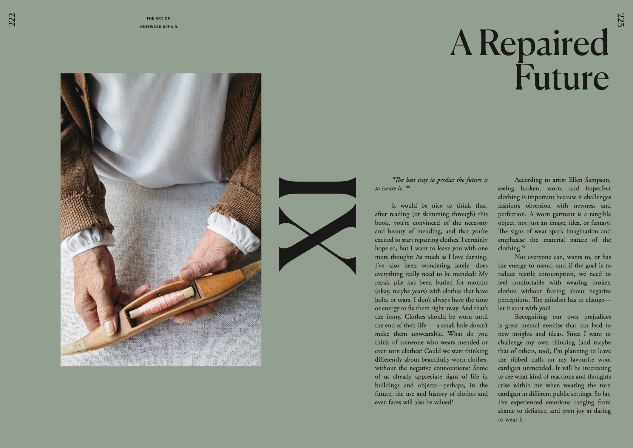 Minttu Wikberg I The Art Of Knitwear Repair – Bild 2