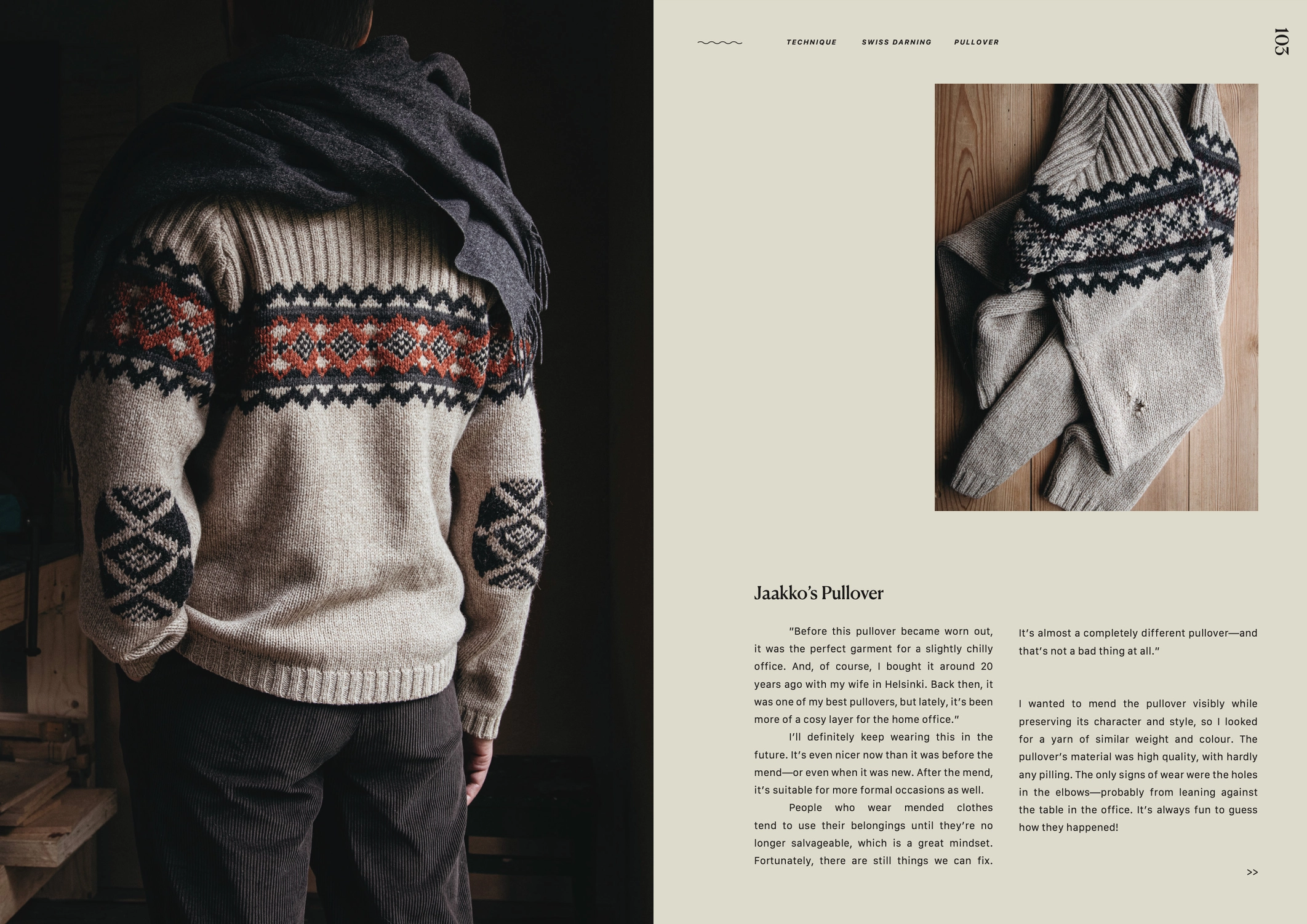 Minttu Wikberg I The Art Of Knitwear Repair – Bild 11