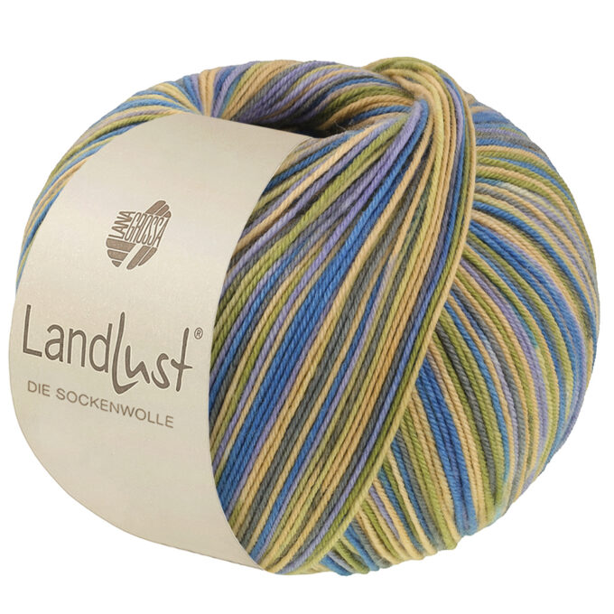 Lana Grossa │Landlust Die Sockenwolle SEIDE 4 fädig