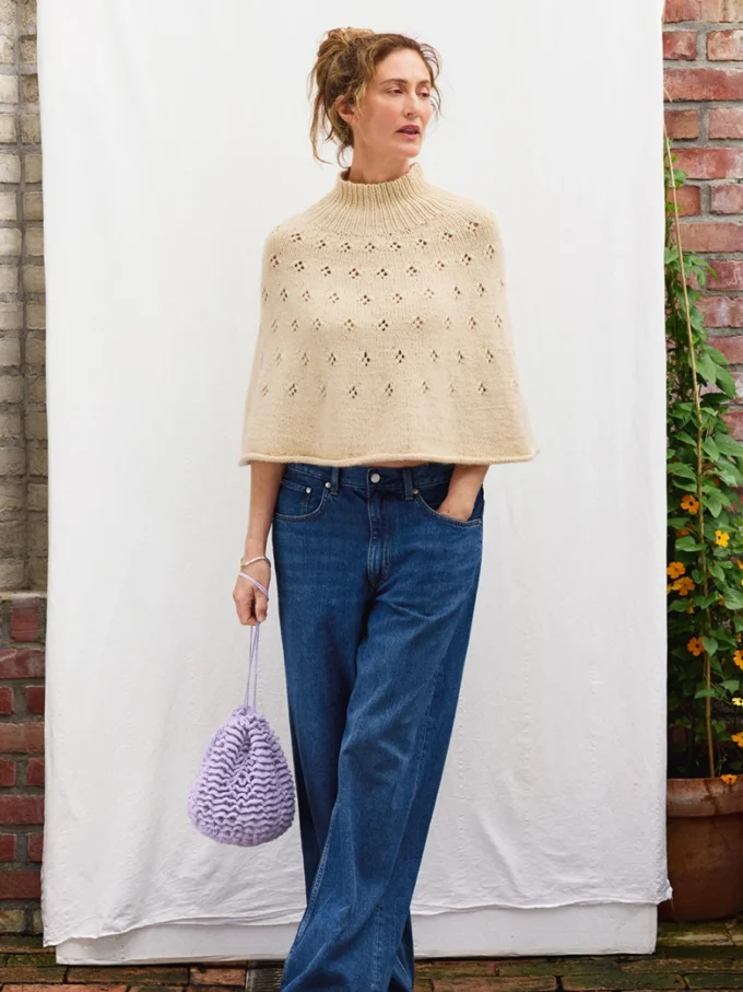 Sandnes Garn I Petal Bucket Bag 2606-9