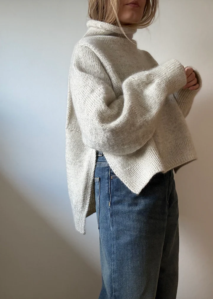 Aegyoknit I Volare Cape Sweater - Jensen Yarn – Bild 7