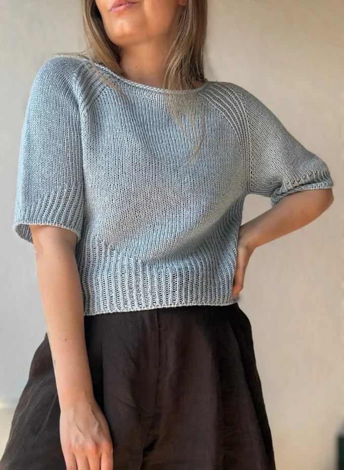 Aegyoknit I Isa Raglan Tee