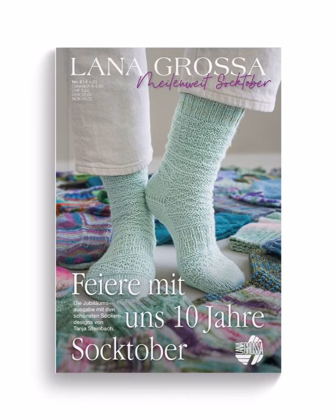 Lana Grossa I MEILENWEIT Socktober No. 9