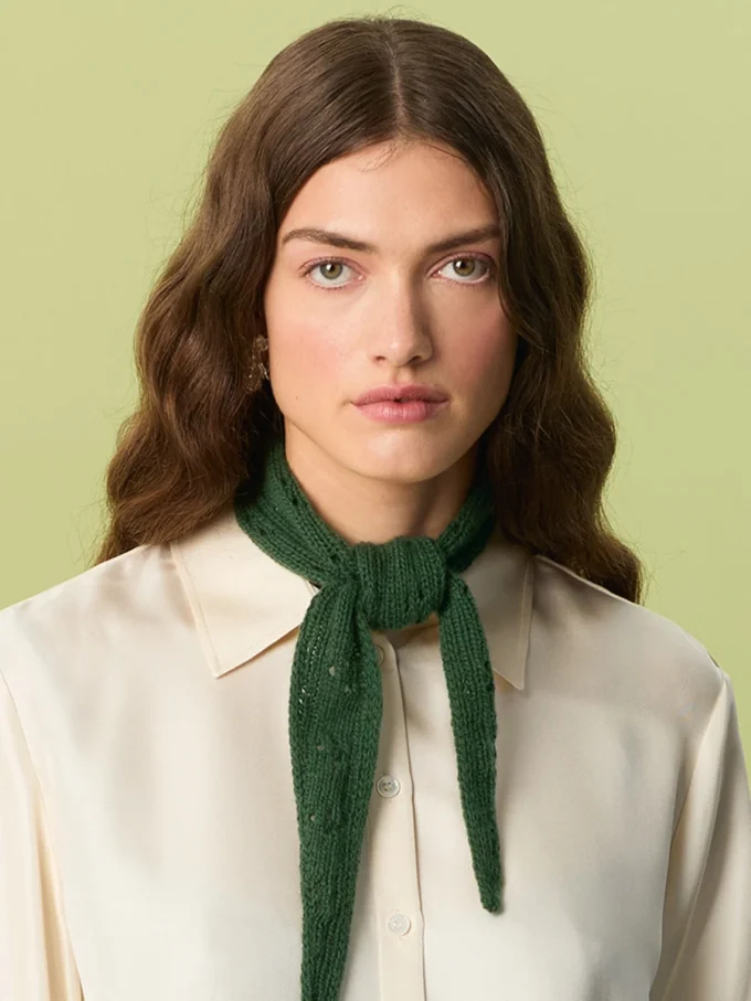 Sandnes Garn I Miu Pointelle Scarf 2607-1