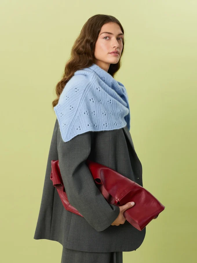 Sandnes Garn I Miu Pointelle Shawl 2607-3
