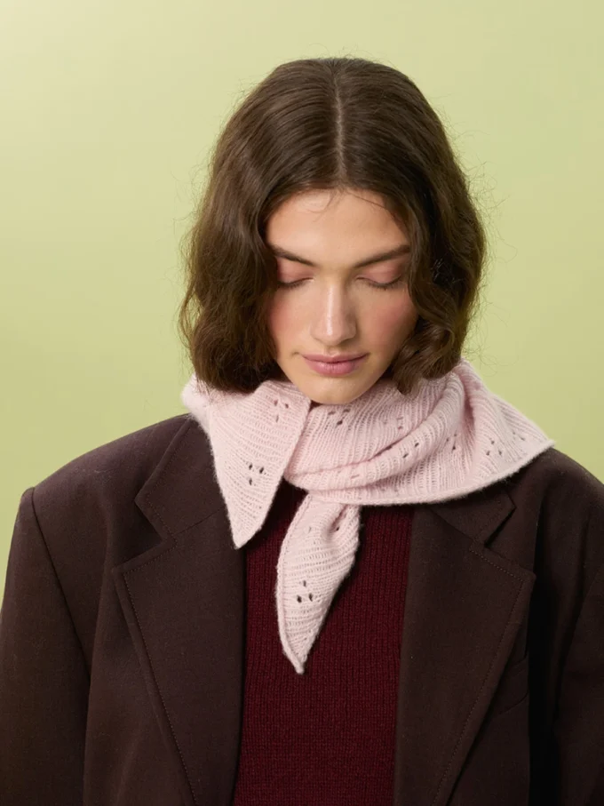 Sandnes Garn I Miu Pointelle Shawl 2607-3