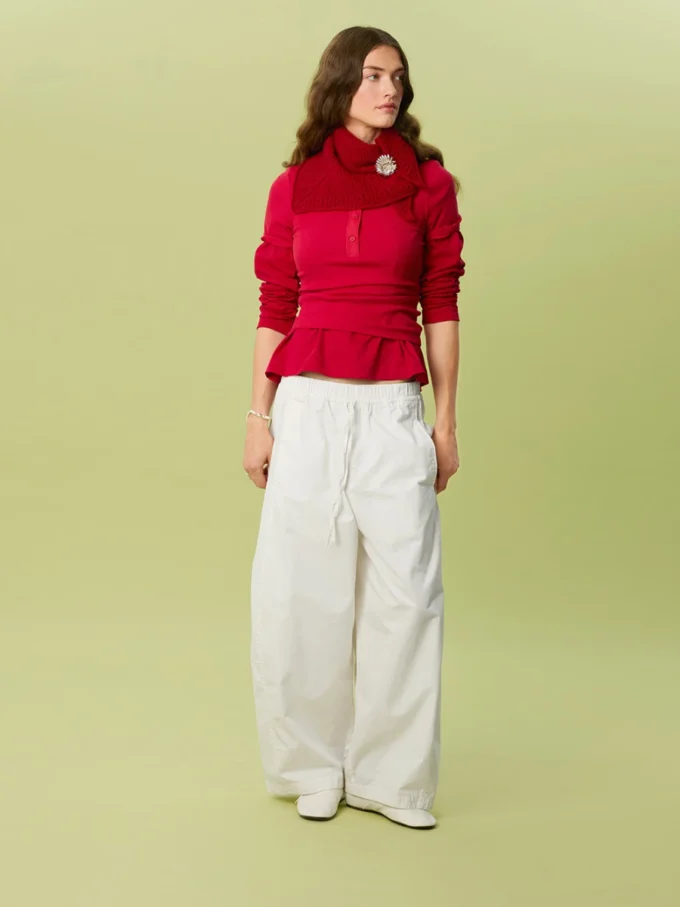 Sandnes Garn I Miu Pointelle Shawl 2607-3