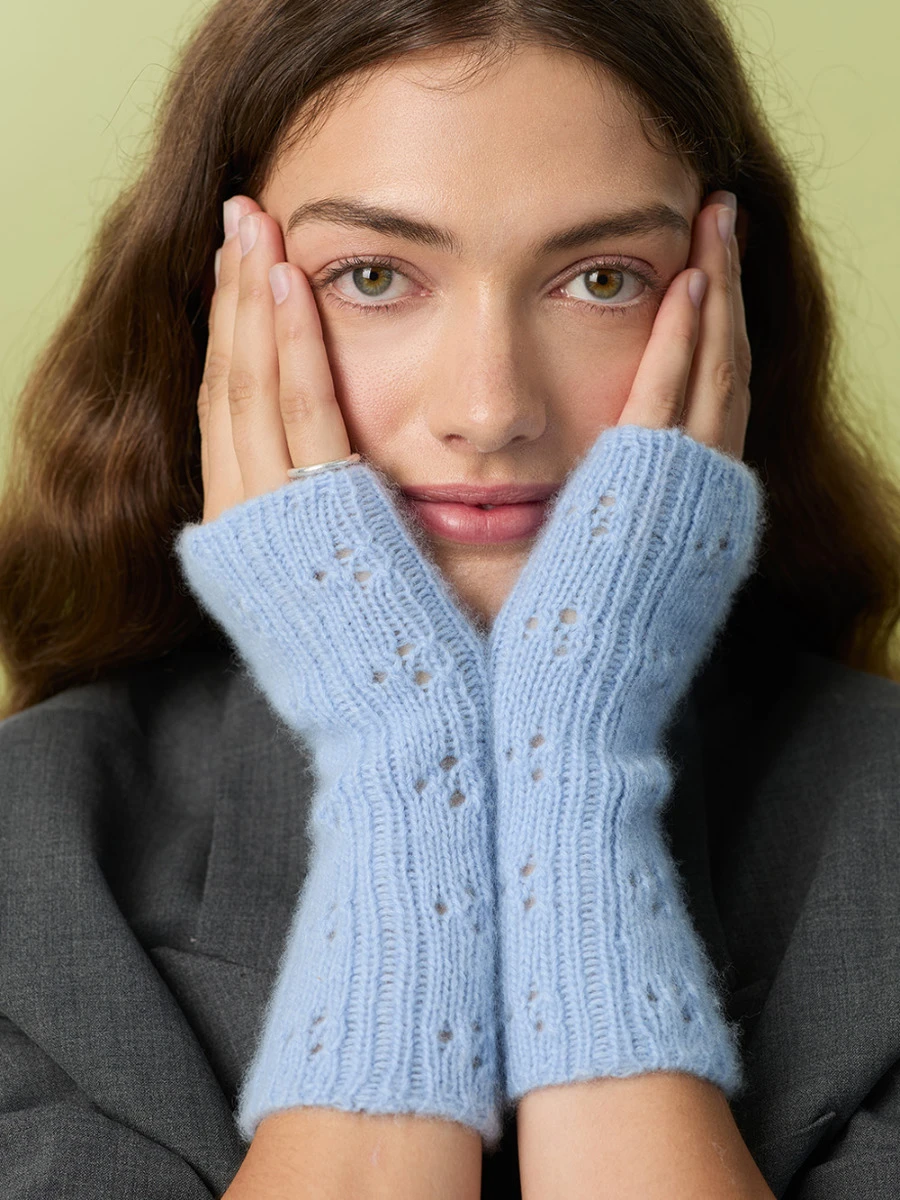 Sandnes Garn I Miu Pointelle Mittens 2607-4
