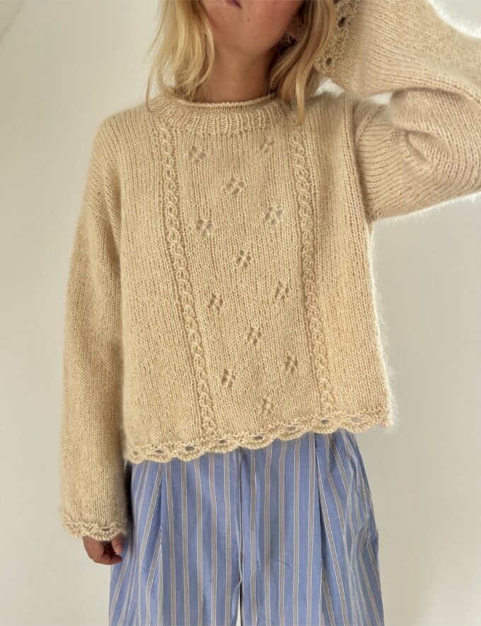 Le Knit I Clover Sweater