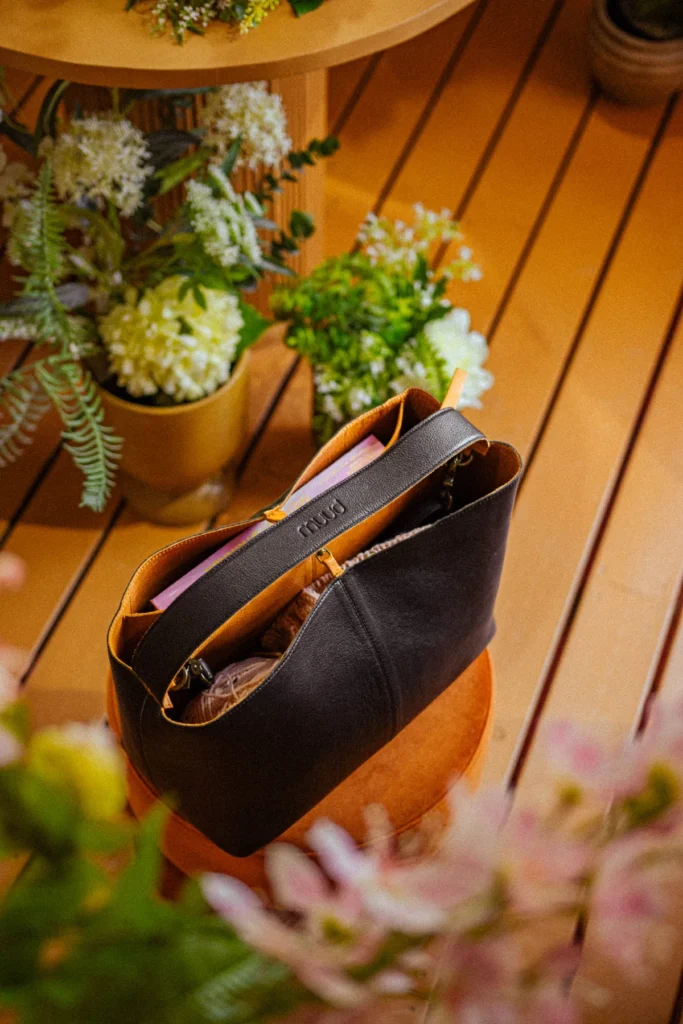 Muud Living│Jade Schultertasche