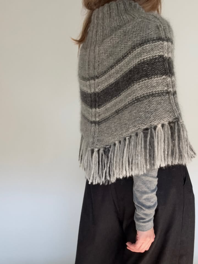 My Favorite Things Knitwear I Norma Poncho