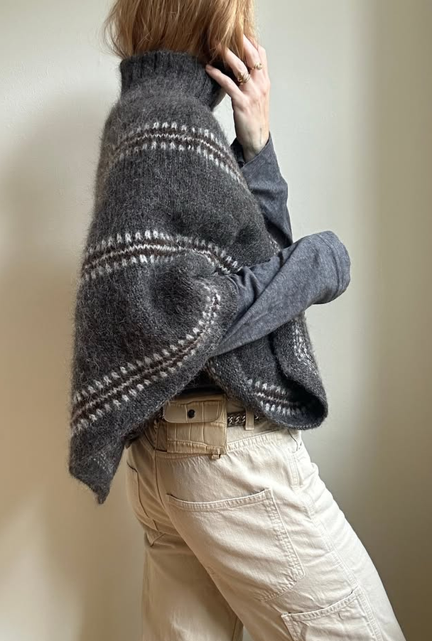 My Favorite Things Knitwear I Norma Poncho