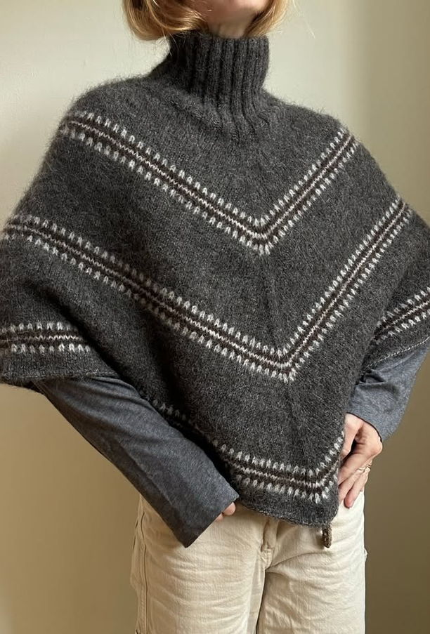 My Favorite Things Knitwear I Norma Poncho