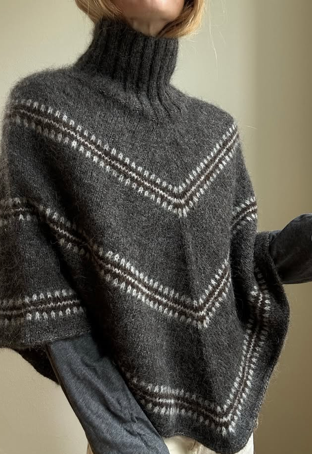 My Favorite Things Knitwear I Norma Poncho